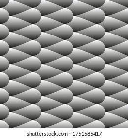Grey gradient decorative geometric texture - seamless abstract background.