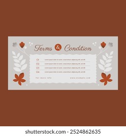 Grey Gradient Flat Design Autumn Sale Voucher