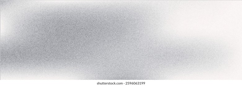 Grey gradient grain texture background gray black white monochrome smooth grainy backdrop design copy space