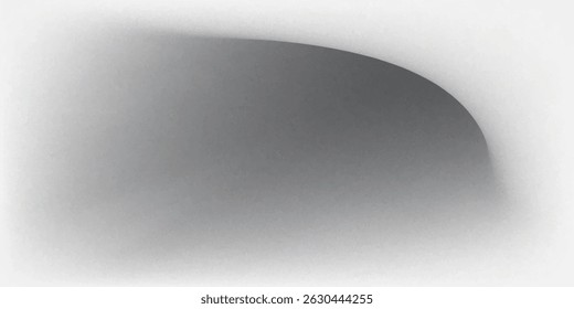 Grey gradient grain texture background gray black white monochrome smooth grainy backdrop design copy space