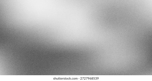 Gradiente gris grano textura de fondo gris negro blanco monocromo liso granulado fondo diseño copia espacio
