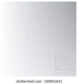 Grey gradient. White and black vector foil backdrop. Light silver, gray vector blurry monochrome texture.  Trendy cover design. Diamond surface business placard background. Cool soft brochure.