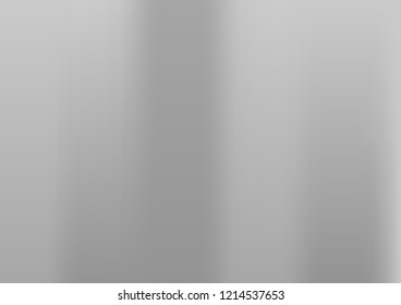 Grey gradient. White and black vector foil backdrop. Light silver, gray vector blurry monochrome texture.  Trendy cover design. Diamond surface business placard background. Cool soft brochure.