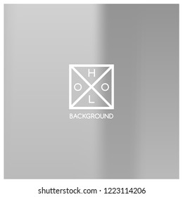 Grey gradient. White and black vector foil backdrop. Light silver, gray vector blurry monochrome texture.  Trendy cover design. Diamond surface business placard background. Cool soft color.