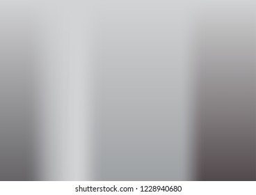 Grey gradient. White and black vector foil backdrop. Light silver, gray vector blurry monochrome texture.  Soft background. Abstract background. Business cover. Futuristic black banner.