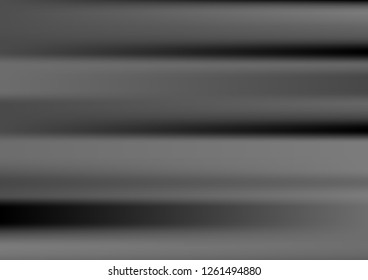 Grey gradient. White and black vector foil backdrop. Light silver, gray vector blurry monochrome texture.  Soft background. Abstract background. Business cover. Futuristic black banner.