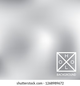 Grey gradient. White and black vector foil backdrop. Light silver, gray vector blurry monochrome texture.  Trendy cover design. Diamond surface business placard background. Cool soft brochure.