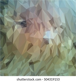 Grey Green background geometric polygonal mosaic, vector illustration, abstract texture triangle