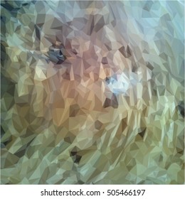 Grey Green background geometric polygonal mosaic, vector illustration, abstract texture triangle