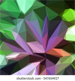 Grey green lilac background geometric polygonal mosaic, vector illustration, abstract texture triangle