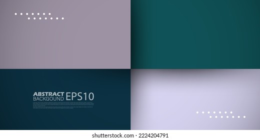 grey green and white square background pattern with shadow.simple abstract design. bright and modern style.Eps10 vector