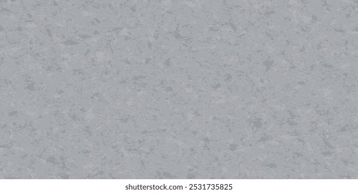 Grey grunge background with texture of rough distress effect. Seamless pattern of old concrete or stone wall, relief plaster for interior, kitchen backsplash, plastic panel. Vector illustration