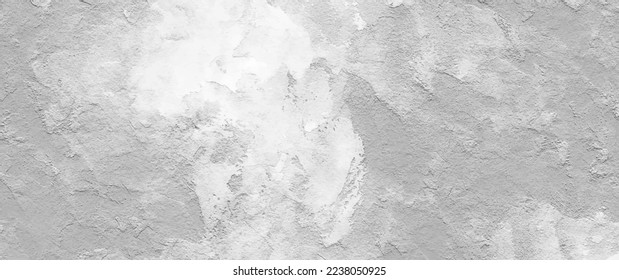 Grey grunge dirty vector texture background. Hand-drawn textured illustration for cards, flyer, poster or cover design. Cement wall surface. Monochrome industrial backdrop. White stone.	