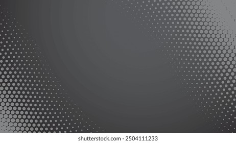 Fondo abstracto de semitono gris para fondo o presentación
