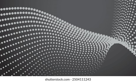 Fondo abstracto de semitono gris para fondo o presentación