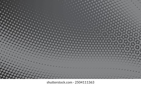 Grey halftone abstract background for backdrop or presentation