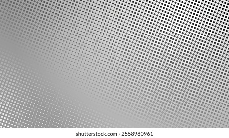 Grey halftone abstract background gradient for backdrop or presentation