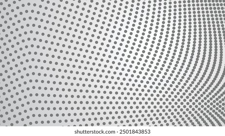 Grey halftone abstract background vector image for backdrop or presentation