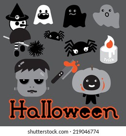 Grey halloween