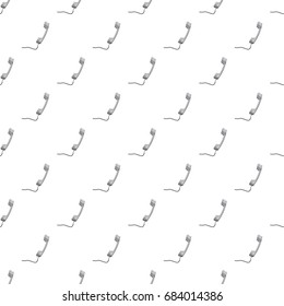 Grey handset pattern