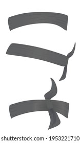 Grey Head Band. Vector Illustration