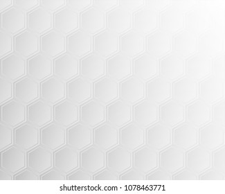 Grey Honeycomb. Hexagonal abstract background - Vector EPS10