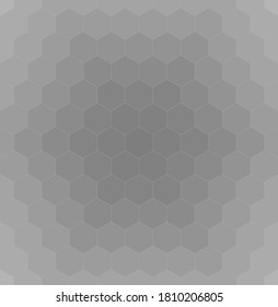 Grauwabenmosaik. Nahtlose Vektorgrafik. Folgen Sie anderen Mosaikmustern in meiner Sammlung.