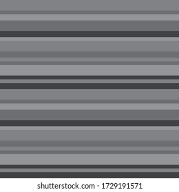 Fondo de patrón horizontal de rayas grises adecuado para textiles de moda, gráficos