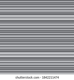 Grey Horizontal striped seamless pattern background suitable for fashion textiles, graphics