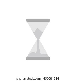grey hourglass icon