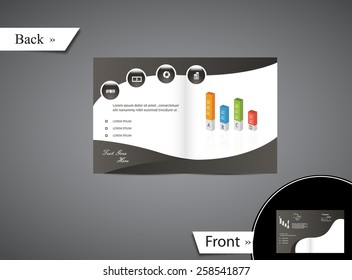 Grey Icon Brochure
