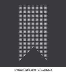 A Grey Icon Isolated on a Grey Background - Banner