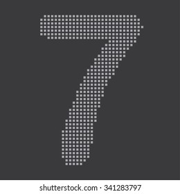 A Grey Icon Isolated on a Grey Background - 7