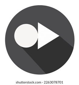 Grey Icon Next and Back