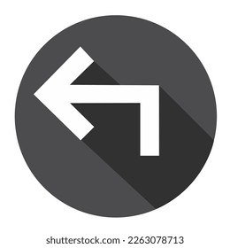 Graues Symbol Weiter und Zurück