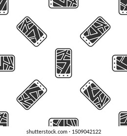 Grey Infographic of city map navigation icon isolated seamless pattern on white background. Mobile App Interface concept design. Geolacation concept.  Vector Illustration