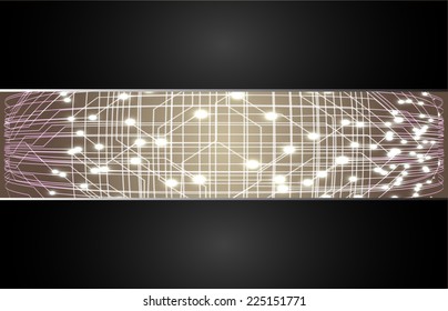 Grey Light Abstract Technology background for computer graphic website internet and technology. circuit board.