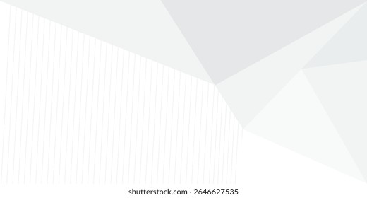 Ilustración vectorial de diseño moderno de fondo de línea blanca abstracta de luz gris