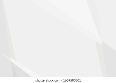 Ilustración vectorial minimalista de fondo abstracto geométrico gris claro en diseño plano. Adecuado para banner, fondo, presentación, etc.