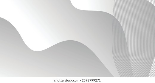 grey light line pattern background