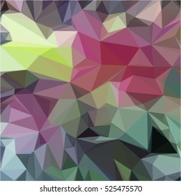 Grey lilac yellow background geometric polygonal mosaic, vector illustration, abstract texture triangle