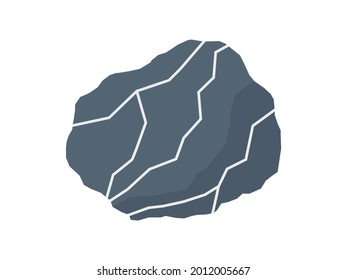 Graue Kalksteinprobe. Sedimentcarbonatgestein. 