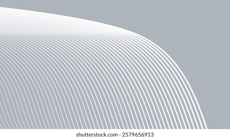 Grey and line abstract background  for backdrop or presentation