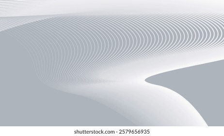 Grey and line abstract background  for backdrop or presentation