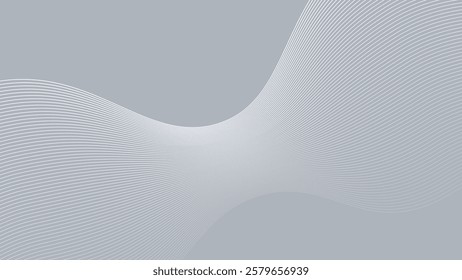Grey and line abstract background  for backdrop or presentation
