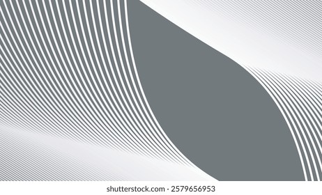 Grey and line abstract background  for backdrop or presentation