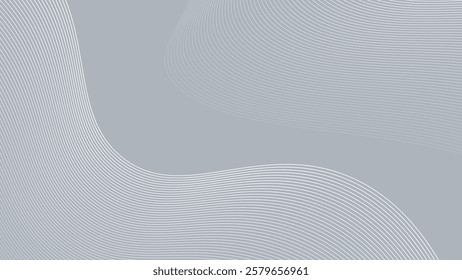 Grey and line abstract background  for backdrop or presentation