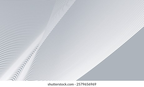 Grey and line abstract background  for backdrop or presentation