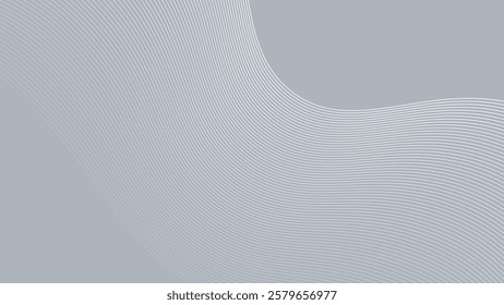 Grey and line abstract background  for backdrop or presentation