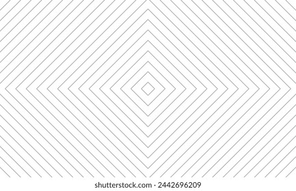 Grey line background with stripe chevron square. Vector Repeating Texture.